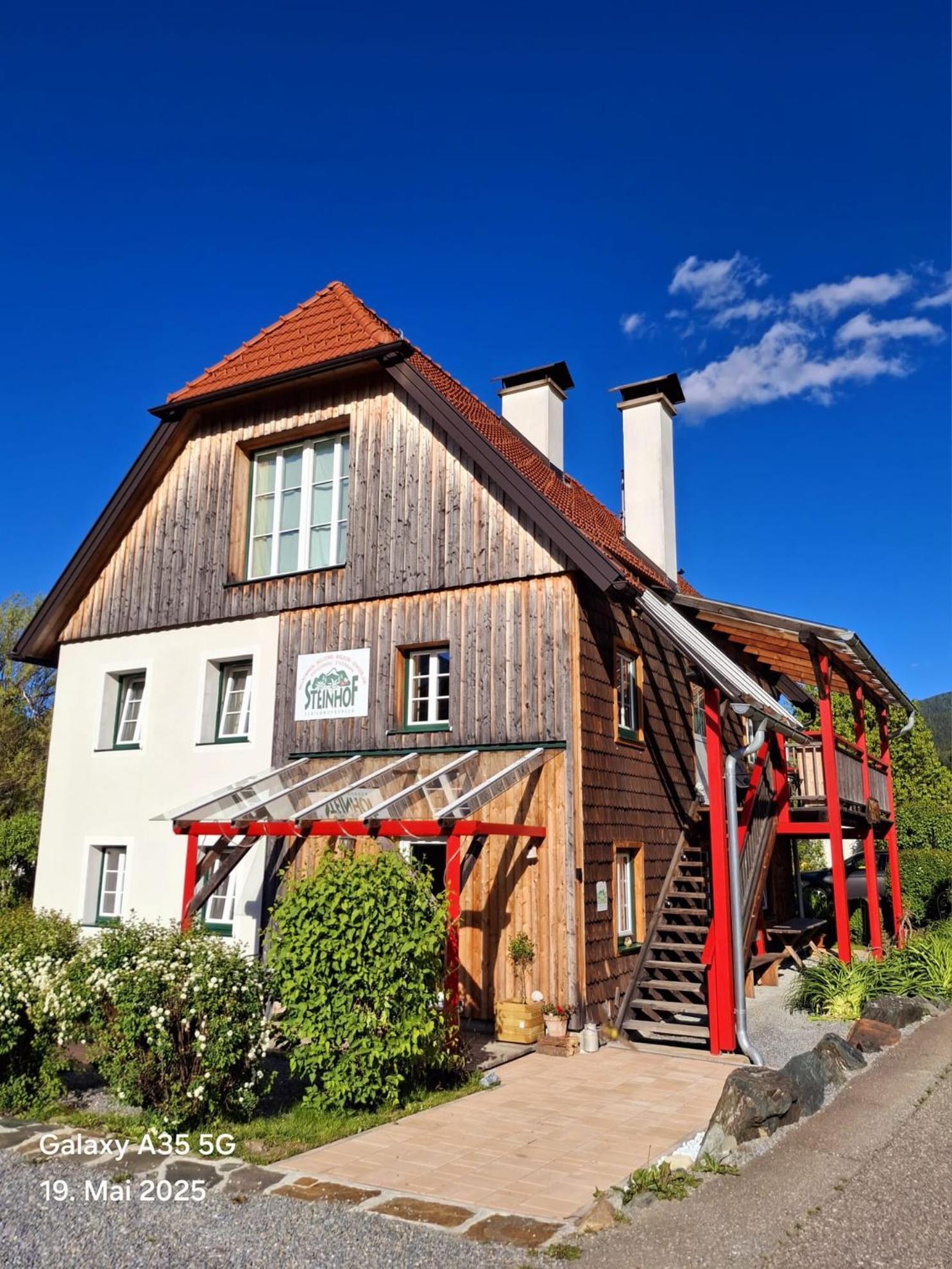 Haus Steinhof Villa Sankt Lorenzen ob Murau Exterior photo